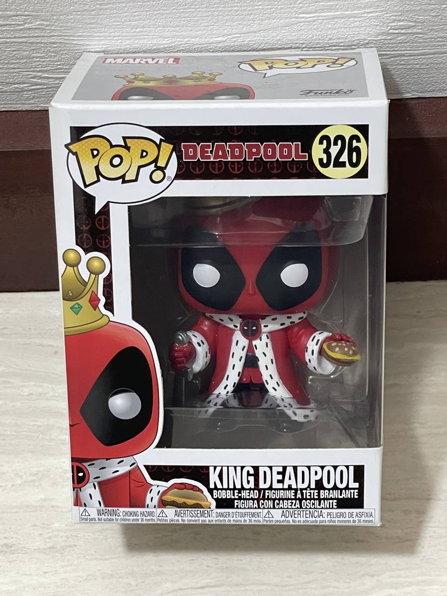 ポップ MARVEL 326 キングデッドプール フィギュア 未開封 POP_画像1