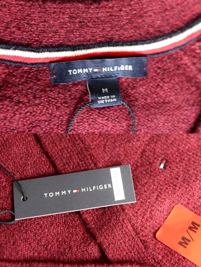 トミーヒルフィガー レディース ヘンリーネック セーター サイズM TOMMY HILFIGER★送料520円_画像4