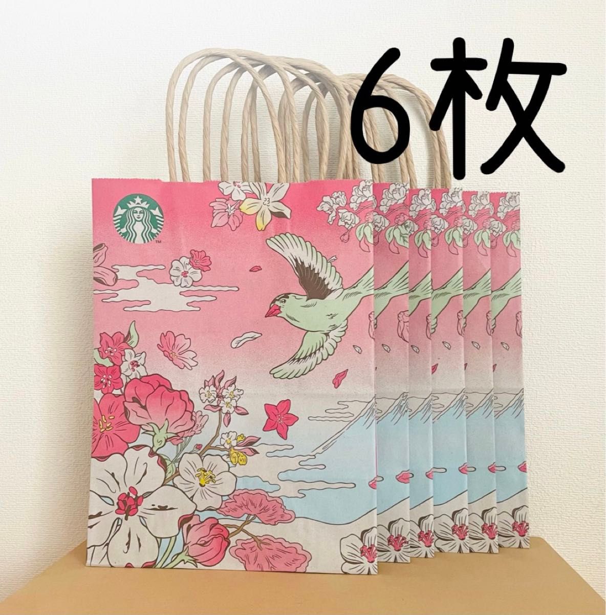 6枚セット スターバックス スタバ さくら 桜 SAKURA 2024 限定 6枚セット スターバックス スタバ さくら 桜 SAKURA 2024 限定