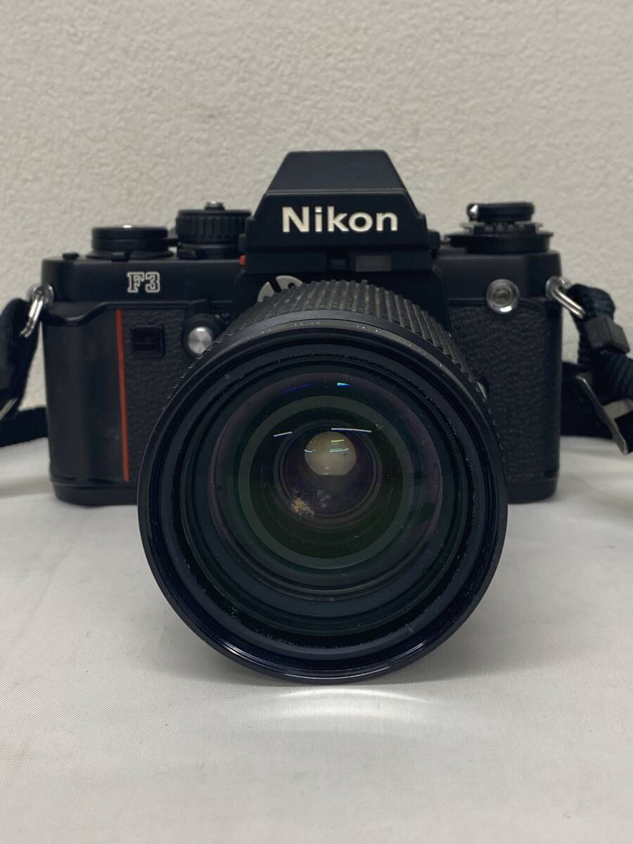Nikon ニコン F3 一眼レフ フィルムカメラ Zoom-NIKKOR 35-135mm 1:3.5-4.5 レンズ 動作未確認_画像3