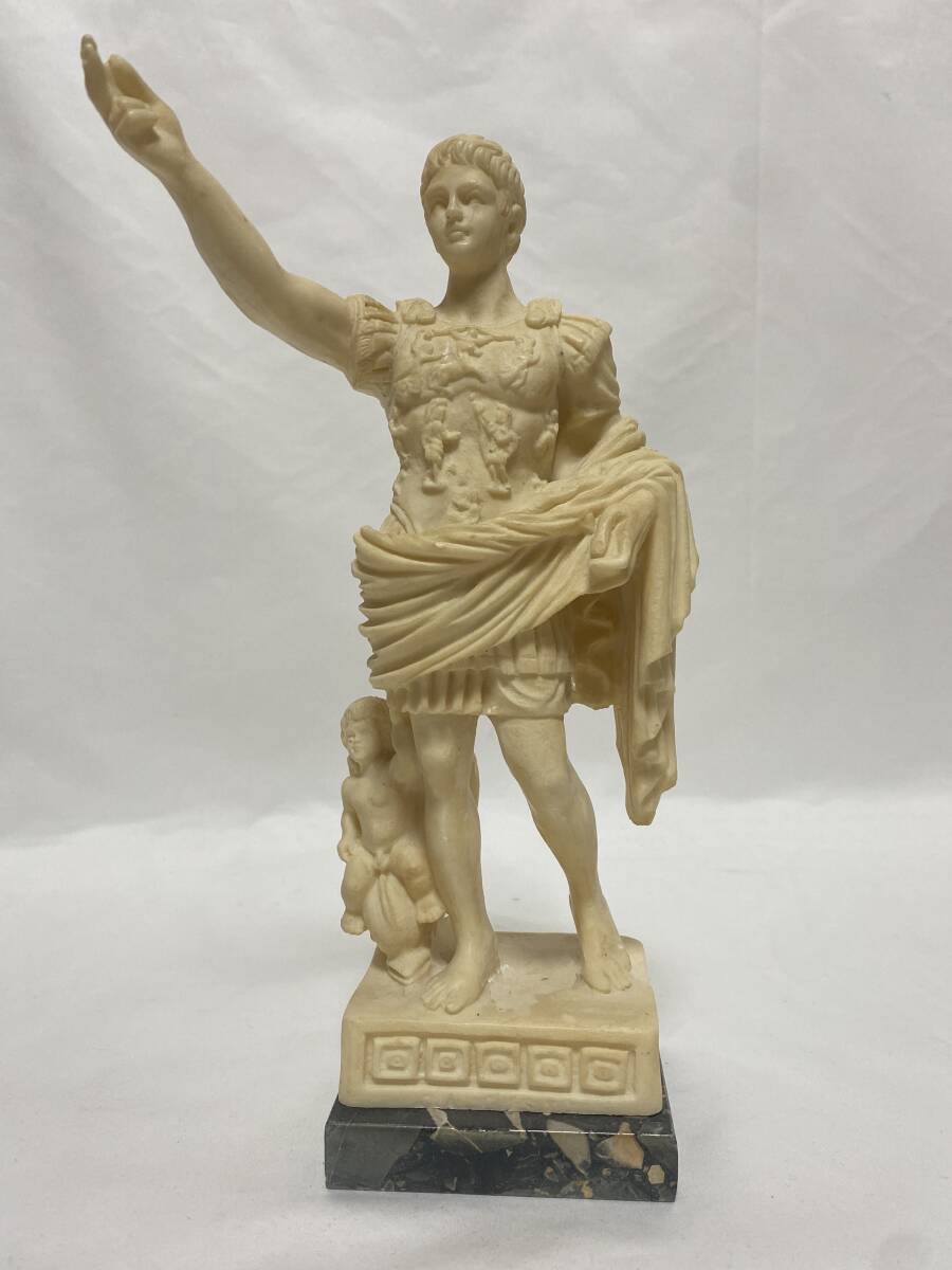 プリマポルタ シーザーアウグスト ★ 彫像 像 Caesar Augustus of Prima Porta イタリア製 Made in Italy ローマ帝国の画像1