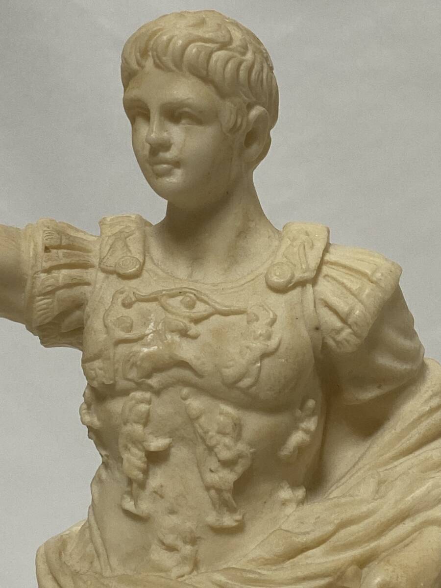 プリマポルタ シーザーアウグスト ★ 彫像 像 Caesar Augustus of Prima Porta イタリア製 Made in Italy ローマ帝国の画像2