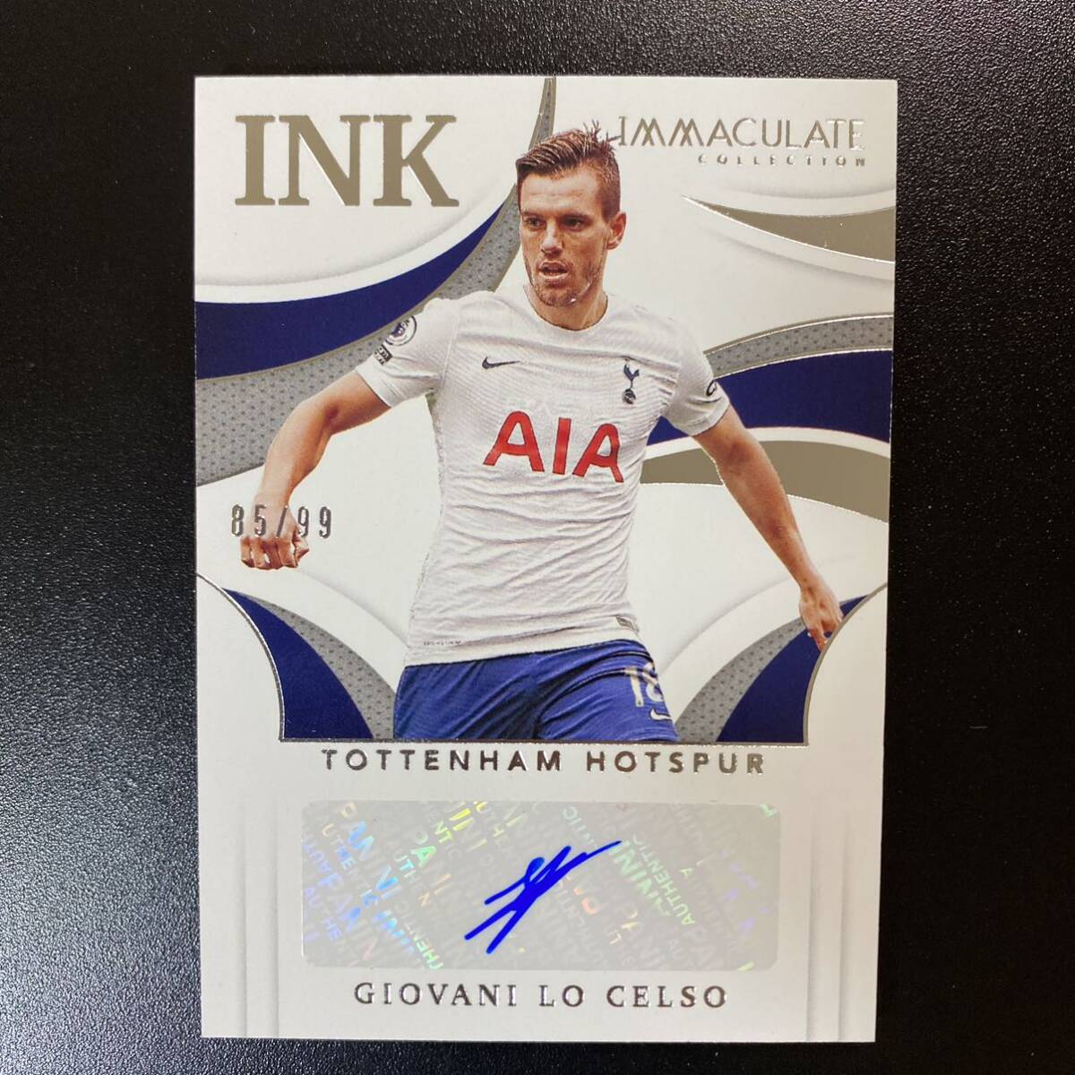 2021 Panini Immaculate Ink Premier League /99 Giovani Lo Celso Auto 直筆サインカード ジオヴァニ・ロ・チェルソの画像1