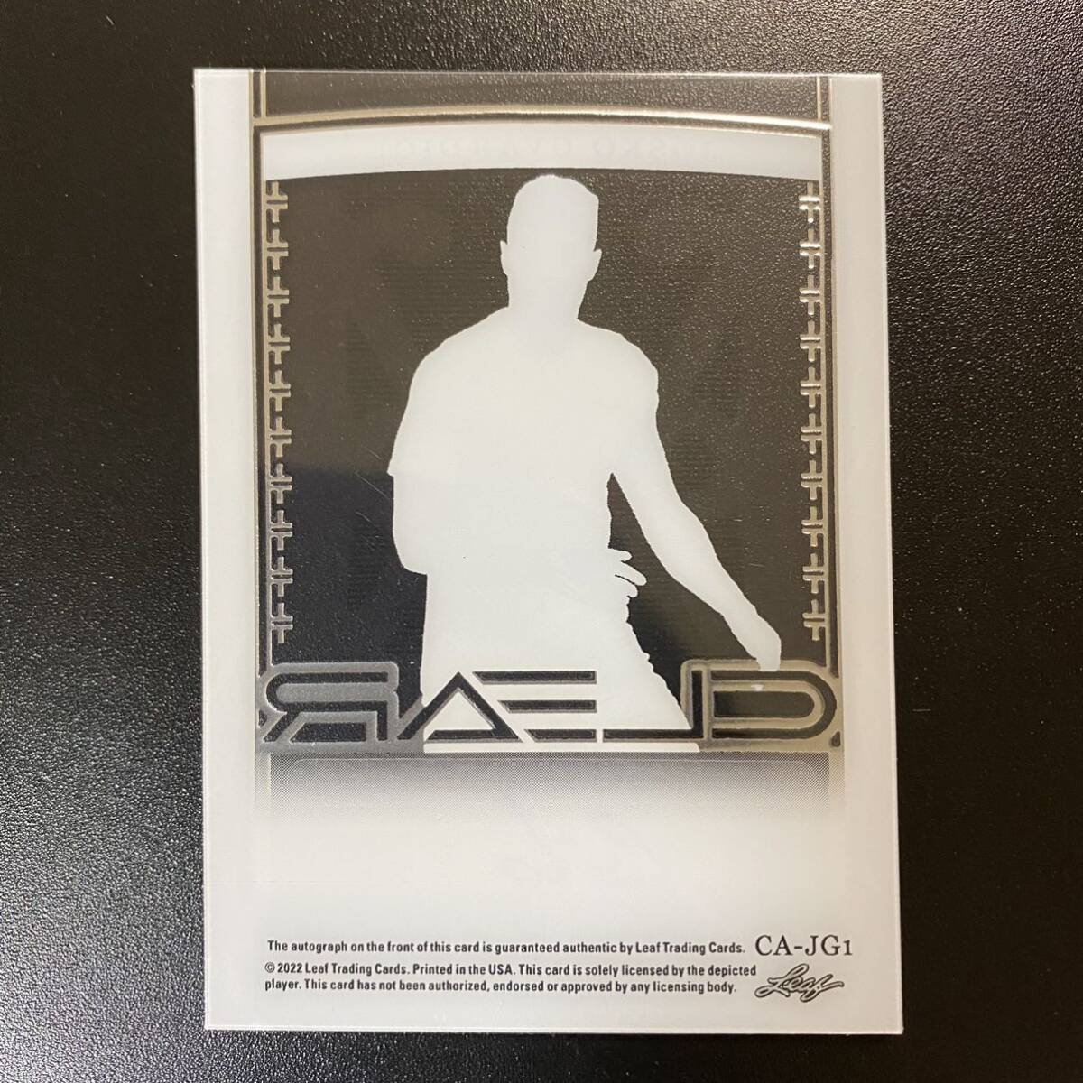 2022 Leaf Trinity Clear Soccer Josko Gvardiol Signed Auto /49 直筆サインカード ヨシュコ・グヴァルディオール_画像2