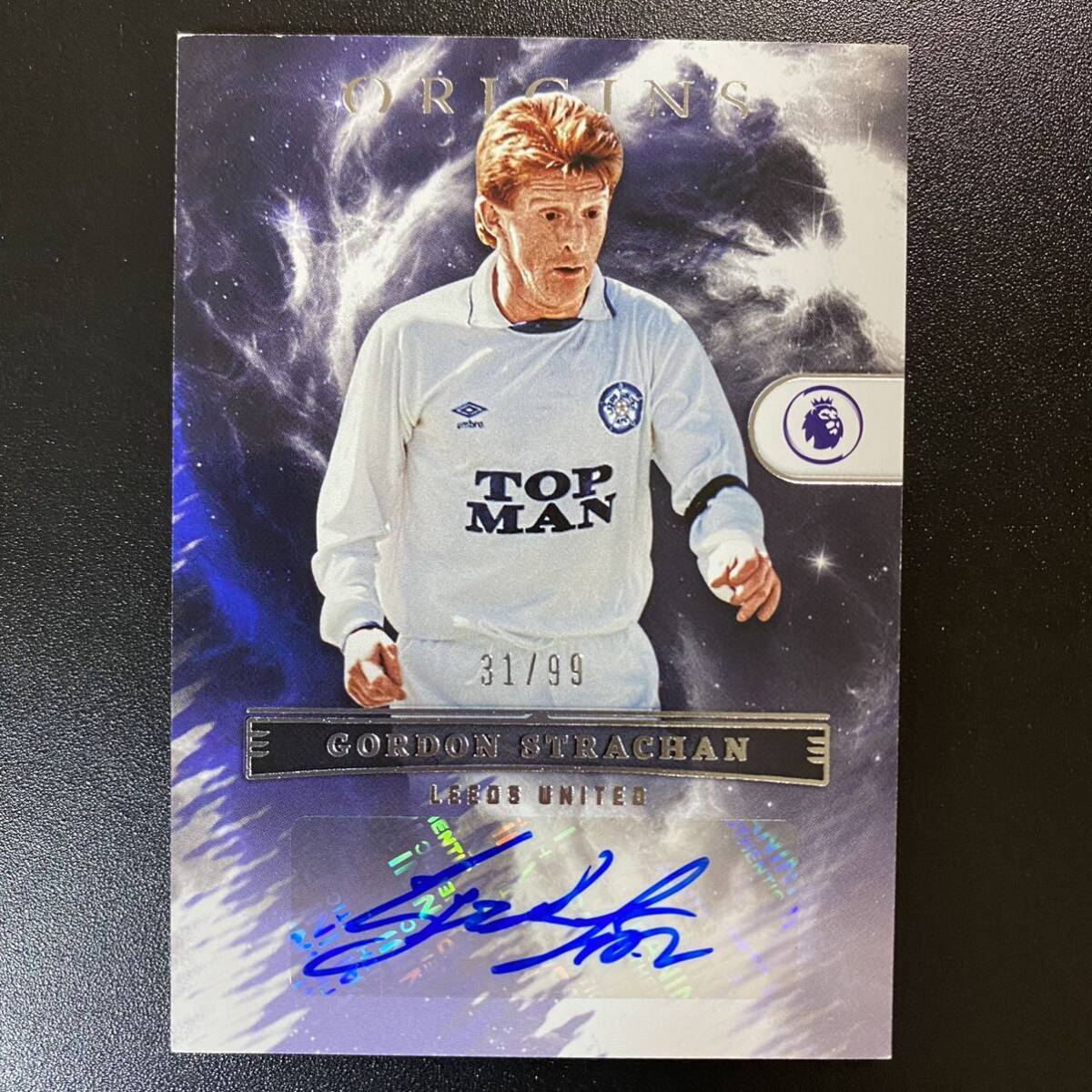 2022-23 Panini Chronicles Origins Gordon Strachan Auto /99 直筆サインカード ゴードン・ストラカンの画像1