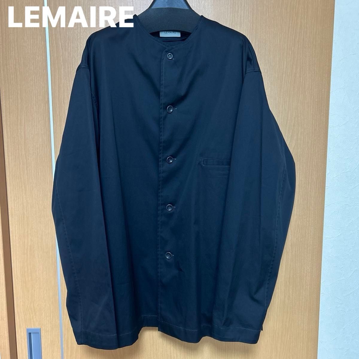 LEMAIRE ルメール COLLARLESS RELAXED SHIRT 46
