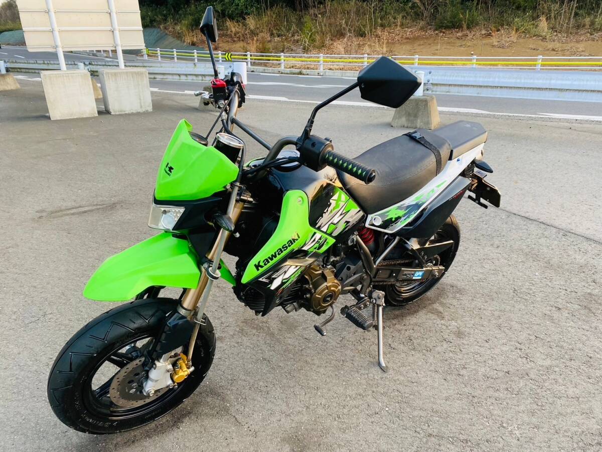 川崎 KSR110-E!走行距離 11318Km! 中古車体！動画有！茨城県! 全国配送可！書類あり！(検KLX125!ZOOMER X!Dtracker125)の画像7