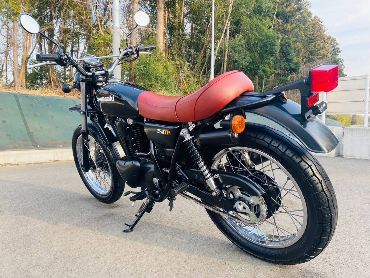 KAWASAKI250TR BJ250Fインジェクション FI 走行距離14382Km! 中古車体！動画有！茨城県! 全国配送可！書類あり! (FTR223 CB223 TRICKER250)の画像6