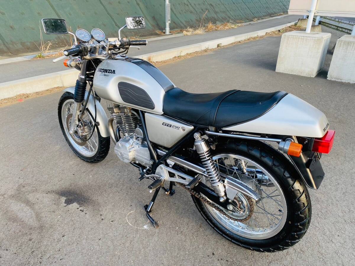 本田 GB250クラブマン-4! 中古車体！動画有！茨城県! 全国配送可！書類あり！(検 hornet250 BALIUS250 CB250RA GB350S VTR250)の画像10