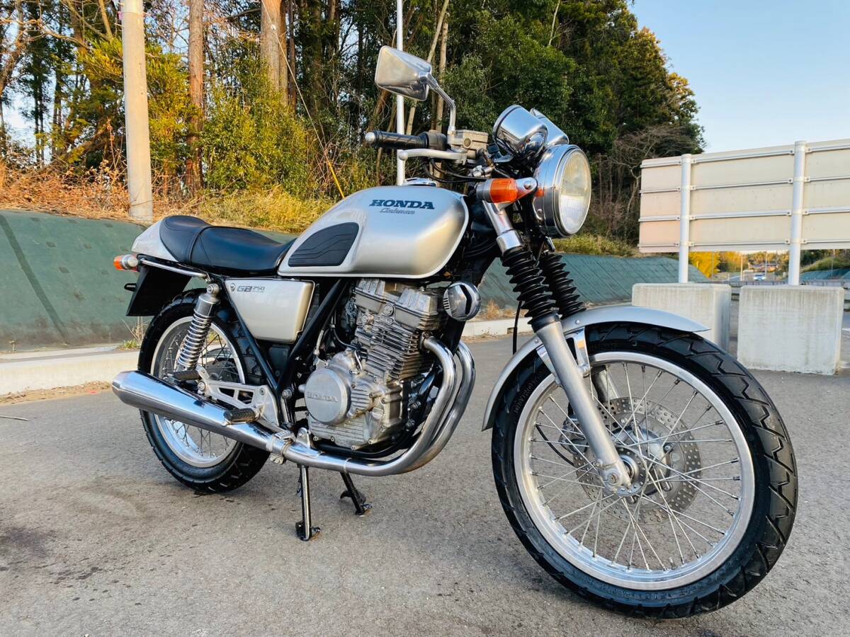 本田 GB250クラブマン-4! 中古車体！動画有！茨城県! 全国配送可！書類あり！(検 hornet250 BALIUS250 CB250RA GB350S VTR250)の画像3