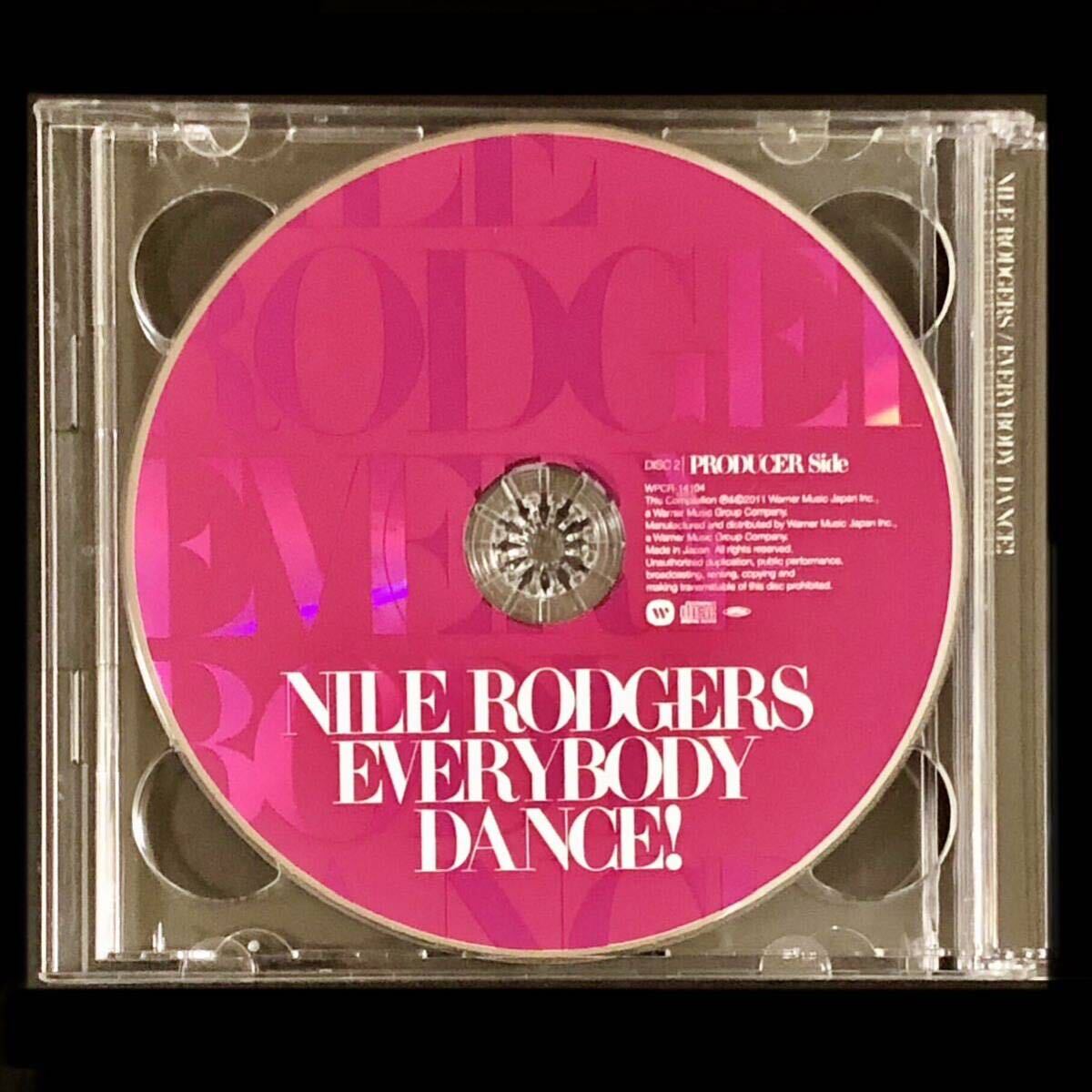 廃盤★2枚組CD「EVERYBODY DANCE!」NILE RODGERS★BEST エヴリバディ・ダンス！ナイル・ロジャース Chic Madonna Diana Ross Sister Sledge