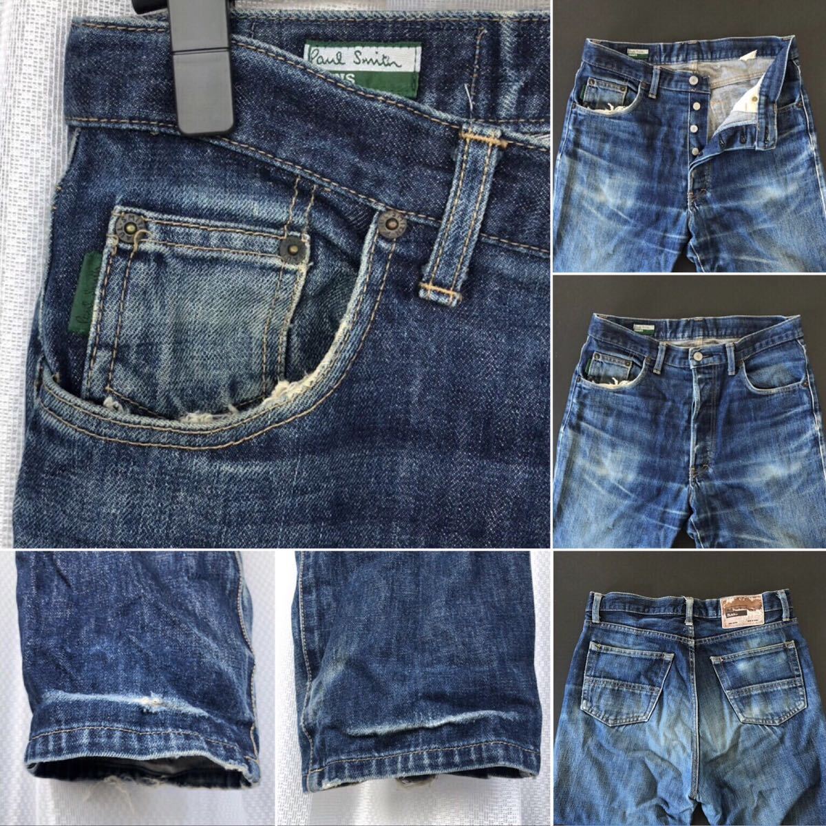 90's ヴィンテージ Paul Smith JEANS デニム パンツ ナチュラル 90's ヴィンテージ Paul Smith JEANS デニム パンツ ナチュラル