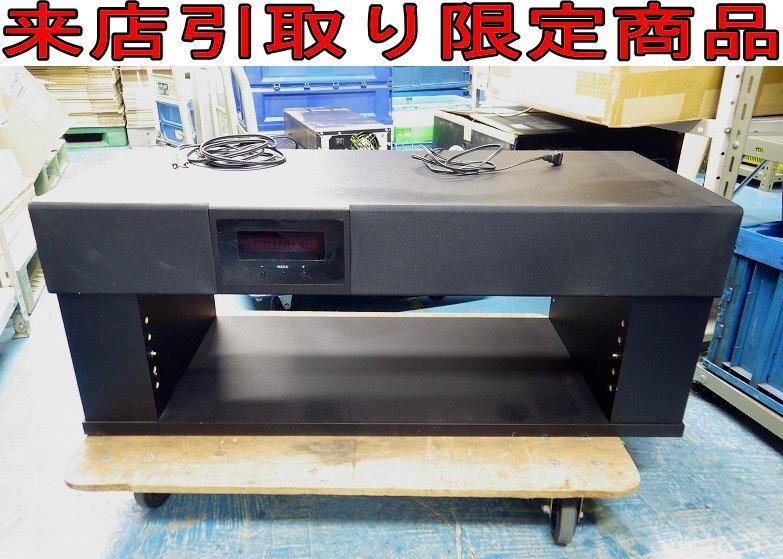 ★Kウま9794 スピーカー内蔵 テレビラック W1000×D410×H400mm 音出し確認済み 音響機器 オーディオ機器 インテリア家具 家電製品の画像1