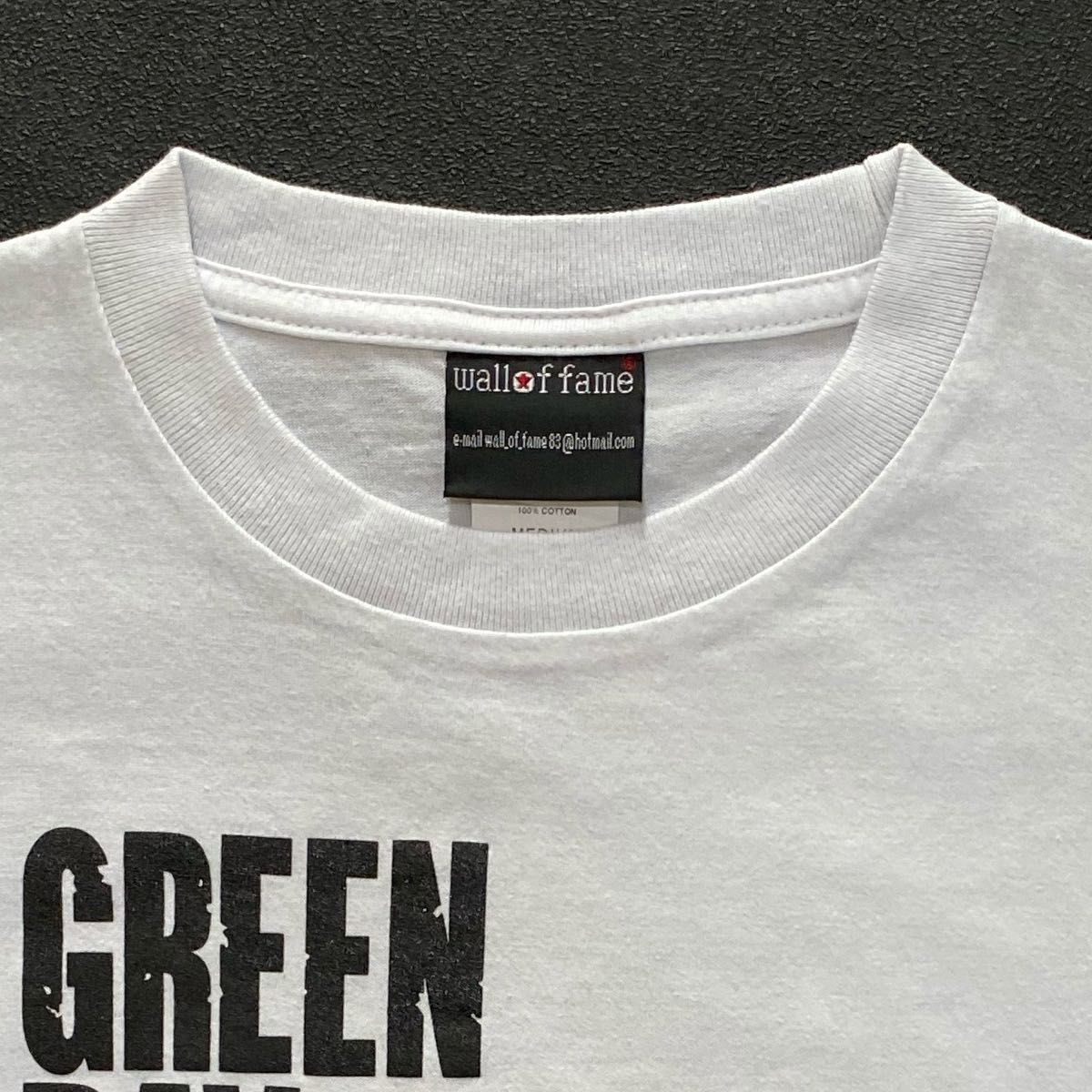 バンドTシャツ　グリーンディ　GREENDAY 白　Mサイズ　ティーシャツ