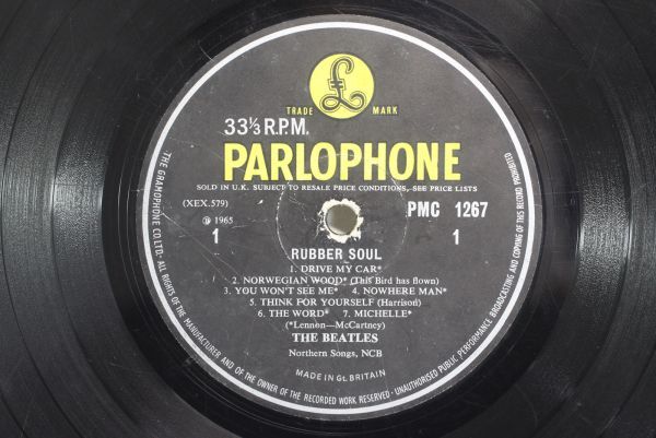 THE BEATLES Rubber Soul UK版 2ndプレス mono_画像5