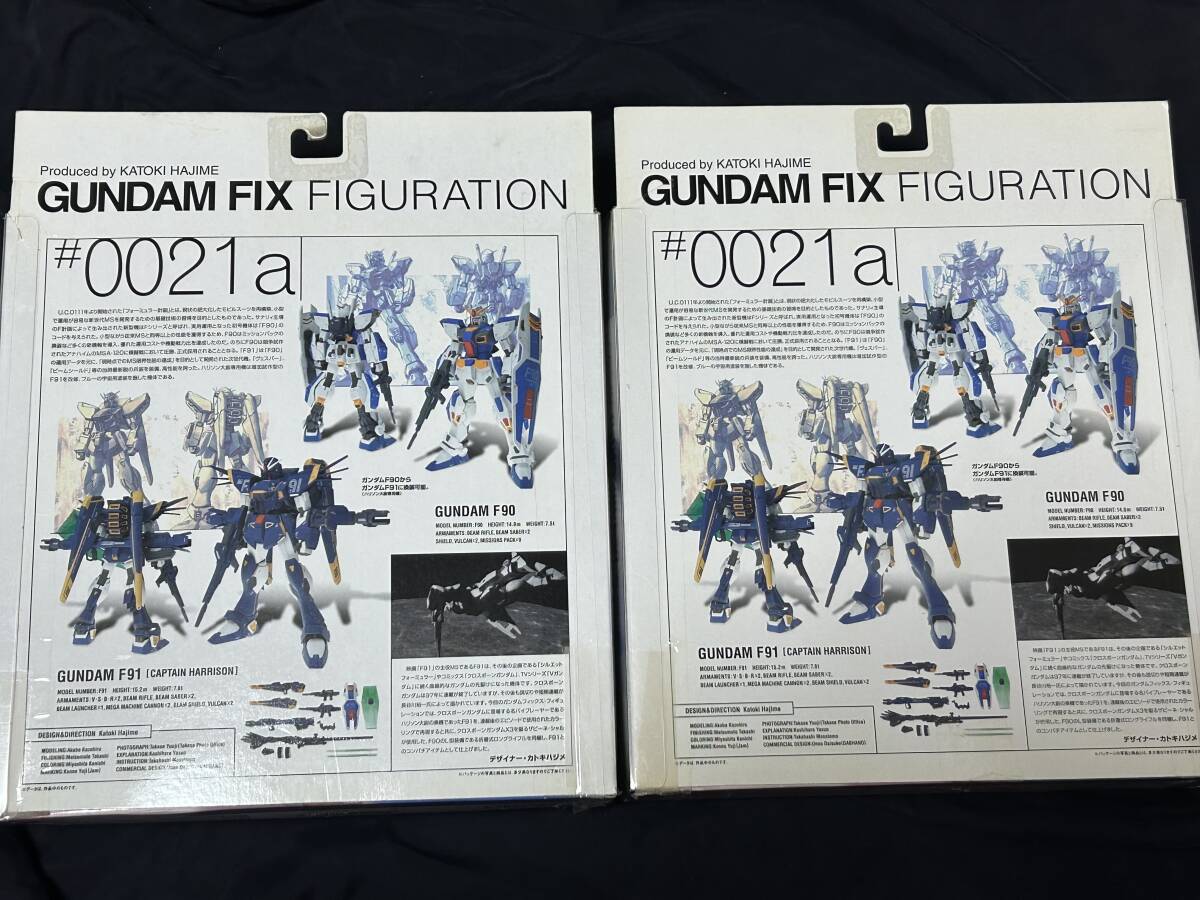 GUNDAM FIX FIGURATION #0021a ガンダム F90 GFF G.F.F. 1号機 GUNDAM F91 harrrison maddin ハリソン大尉機 中古 _画像4