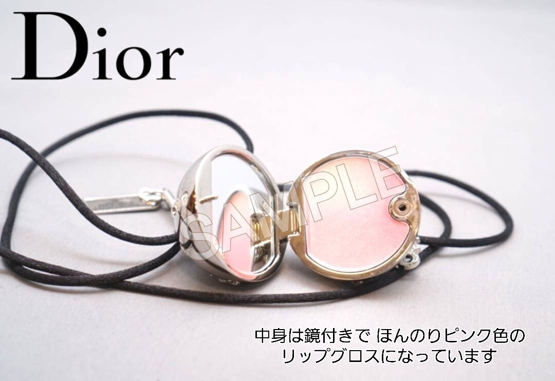 本体未使用【貴重☆国内正規品】Christian Dior『クリスチャン・ディオール ライト353ピンクジェム』ペンダント型リップグロス化粧品コスメ_画像5