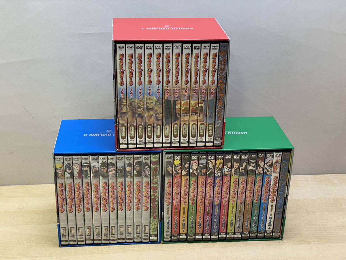 NARUTO DVD-BOX Ⅰ Ⅱ Ⅲ ナルトの画像2