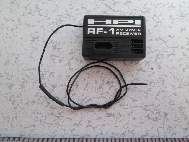 HPI RF-1 AM 27M receiver antenna line repair equipped operation verification ending secondhand goods 2