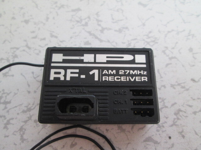HPI RF-1 AM 27M receiver antenna line repair equipped operation verification ending secondhand goods 2