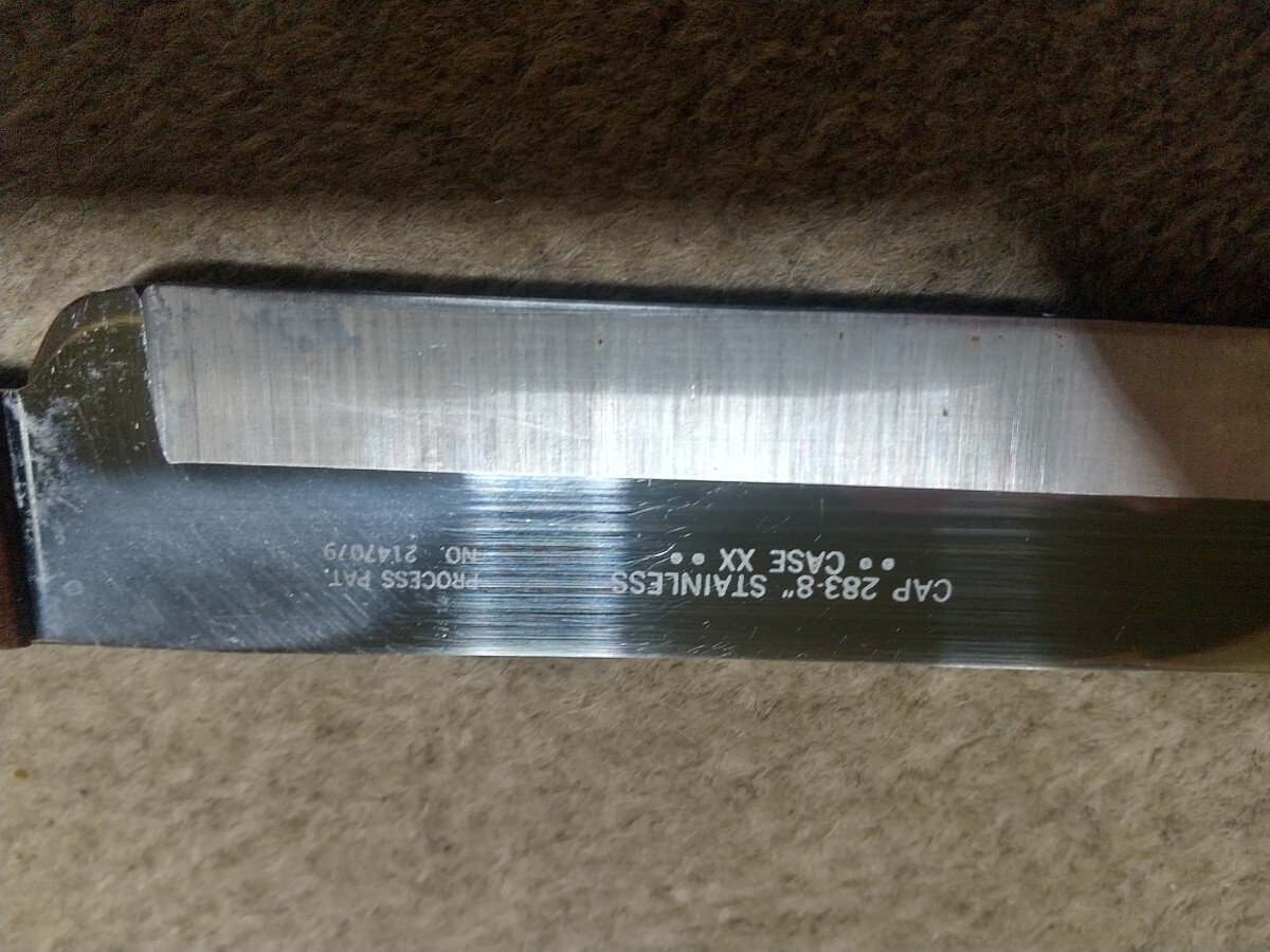 CASE company manufactured * kitchen knife * America made *U.S.A * knife *STAINLESS ( long time period preservation unused goods )