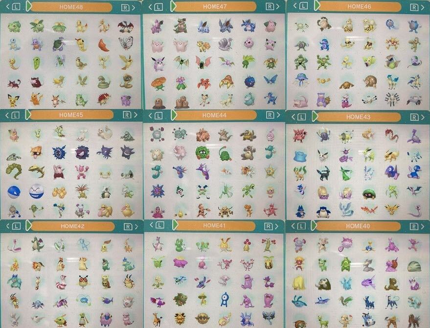 ポケットモンスター ウルトラムーン 全国図鑑807種コンプリート 色違い 