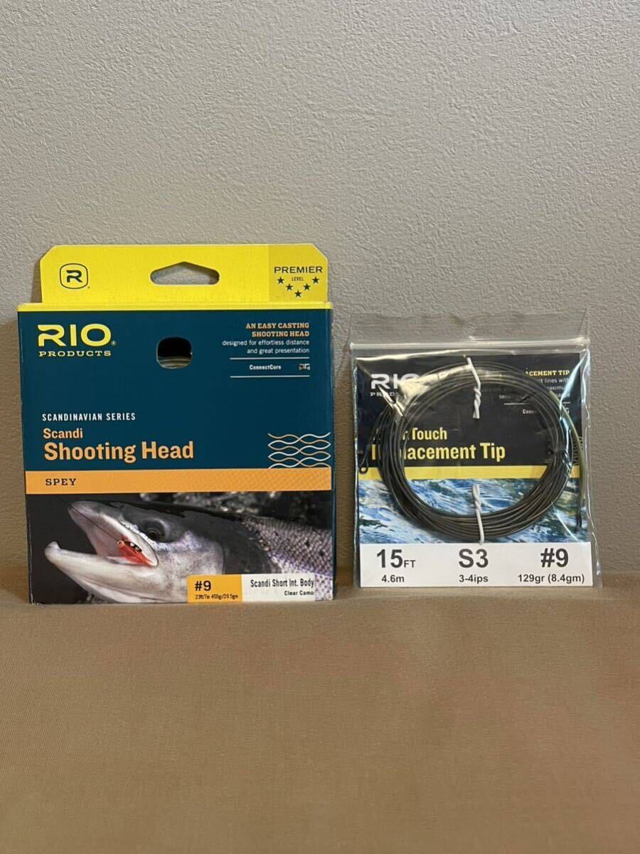 ★RIO Scandi Body INT #9 455grとS3 129gr 15ft Replacement Sink Tips 実釣未使用品★の画像1