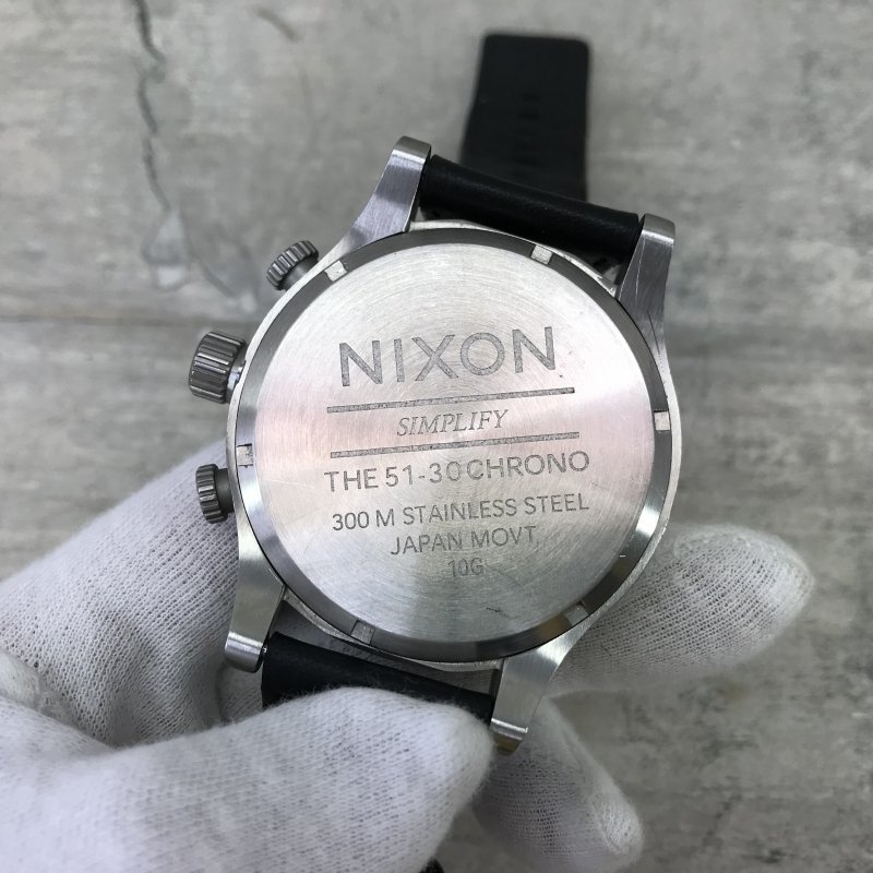 ＮＩＸＯＮ ＴＨＥ５１－３０ ＣＨＲＯＮＯ ニクソン クロノグラフ メンズ 時計/232の画像2
