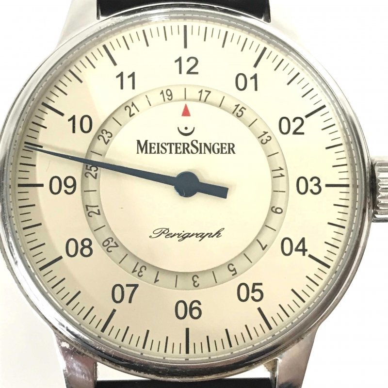 ＭＥＩＳＴＥＲＳＩＮＧＥＲ マイスタージンガー 自動巻き ドイツ ミュンスター シングルハンド 腕時計 機械式 時計/266_画像5