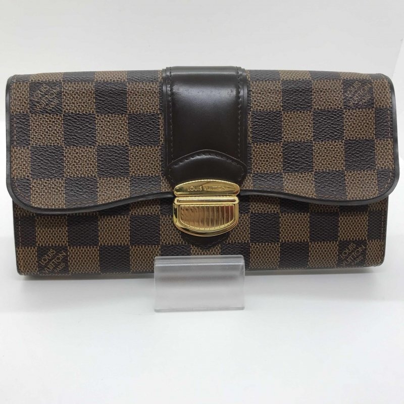 ＬＯＵＩＳ ＶＵＩＴＴＯＮ ルイヴィトン ダミエ・エベヌ ポルトフォイユ・システィナ 長財布 Ｎ６１７４７ 鞄/233