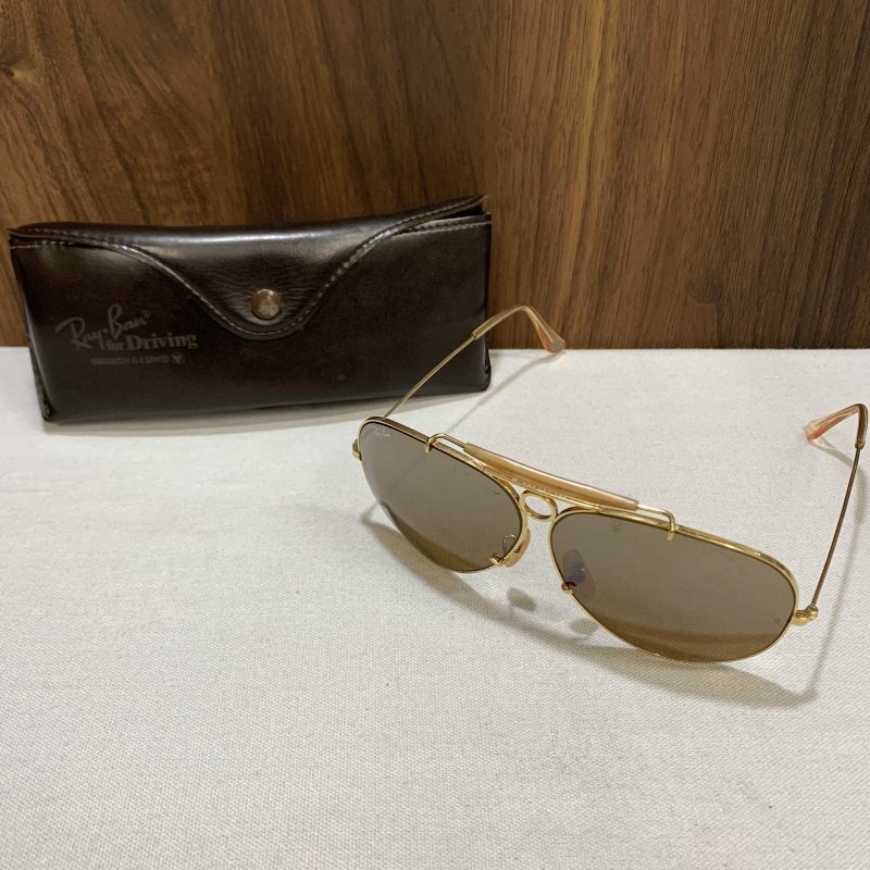 Ｒａｙ Ｂａｎ 中古 ＵＳＥＤ ゴールド コレクション品 レイバン ヴィンテージ サングラス ＵＳＡ 眼鏡 現状品 アクセサリー/247