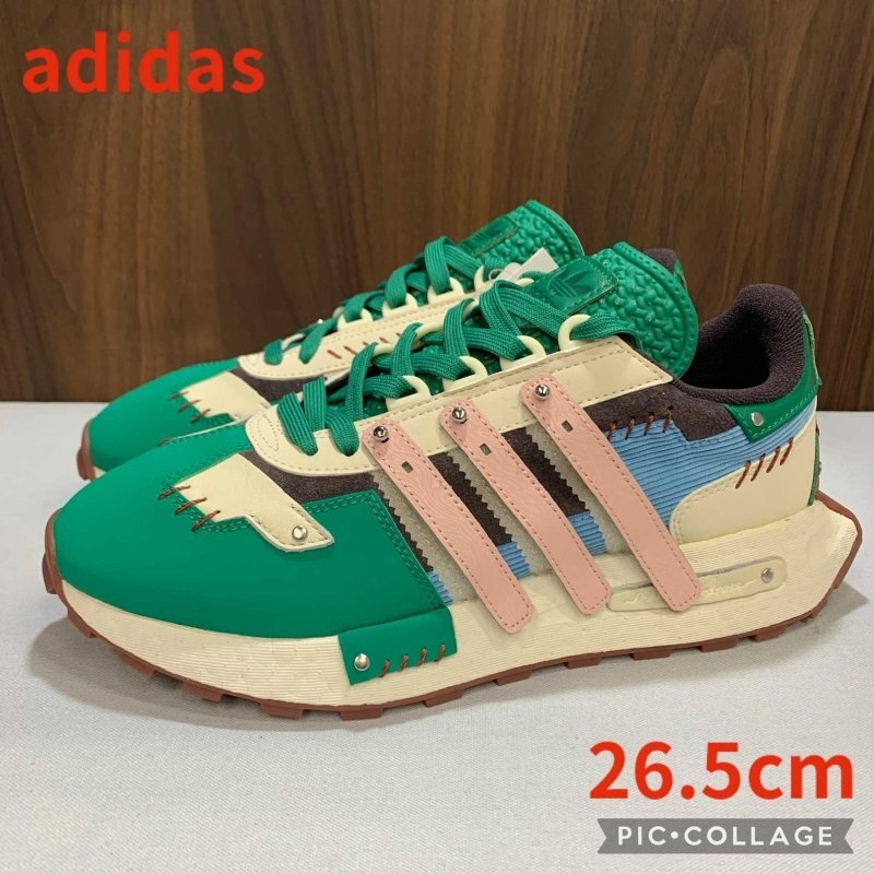 美品 ａｄｉｄａｓ ｏｒｉｇｉｎａｌｓ ＲＥＴＲＯＰＹ Ｅ５ アディダスオリジナルス ＧＷ６０３４ 緑 スニーカー メンズ 靴/247