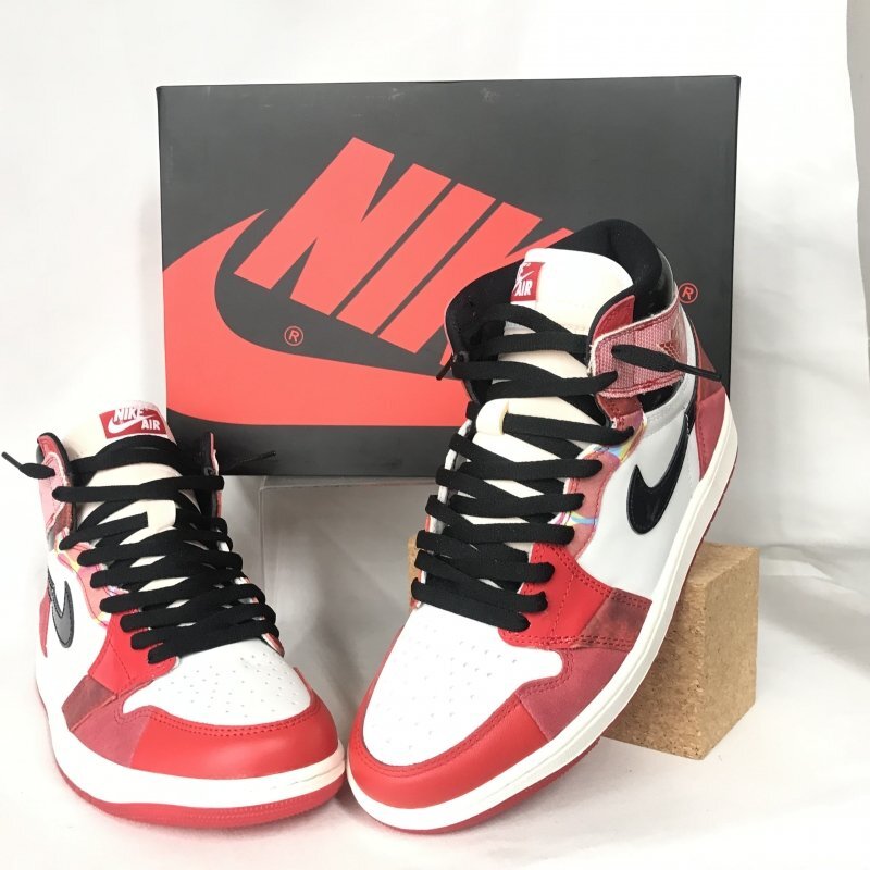 美品 ＮＩＫＥ ナイキ ＤＶ１７４８－６０１ 赤 ２７ｃｍ スニーカー Ａｉｒ Ｊｏｒｄａｎ １ Ｒｅｔｒｏ Ｈｉｇｈ 靴/266