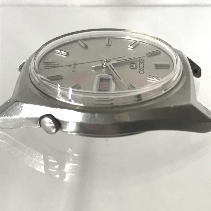 ＳＥＩＫＯ５ セイコー ２１ＪＥＷＥＬＳ ＡＵＴＯＭＡＴＩＣ 自動巻き ６１１９－７０２０ 稼働品 ベルト無 時計/266_画像3