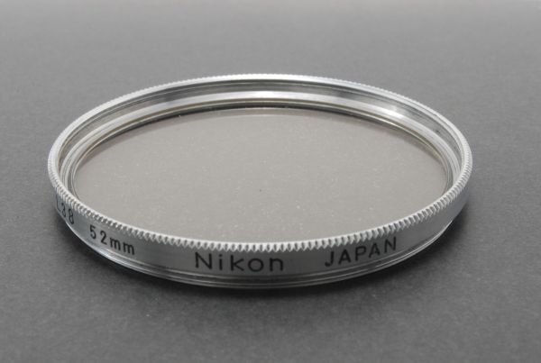 #2280◆送料無料◆Nikon ニコン L38 52mm 銀枠 レンズフィルターの画像8