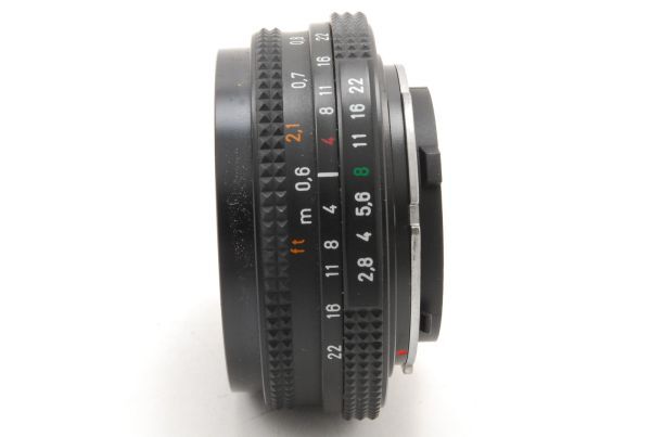 #2390◆送料無料◆CONTAX コンタックス Carl Zeiss Tessar F2.8 45mm AEJ レンズ フィルムカメラの画像5