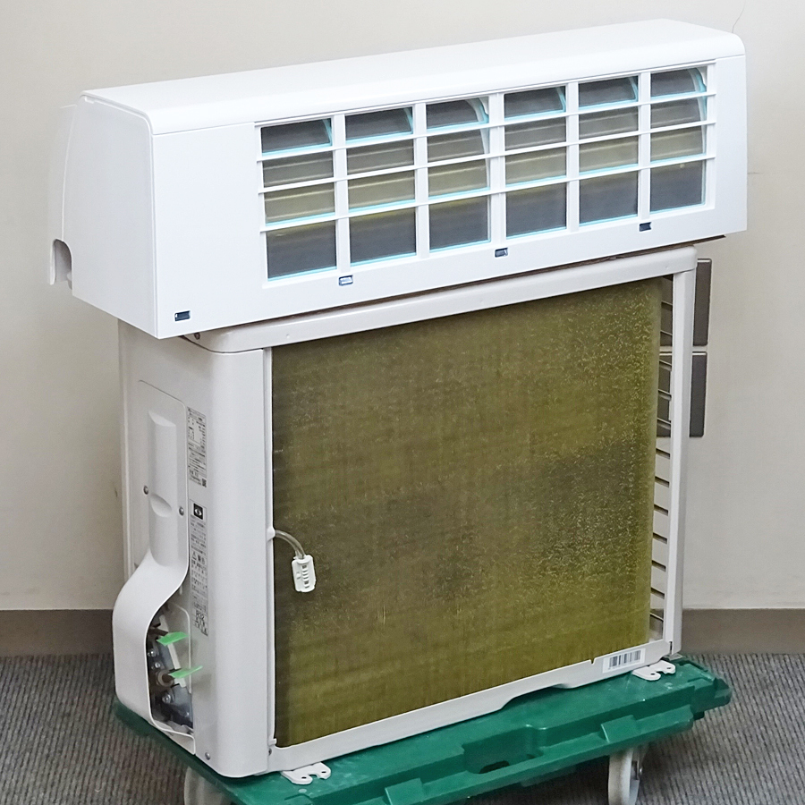 TOSHIBA【RAS-H221M】東芝 マジック洗浄熱交換器 ルームエアコン おもに6畳用 2021年製 中古品_画像2