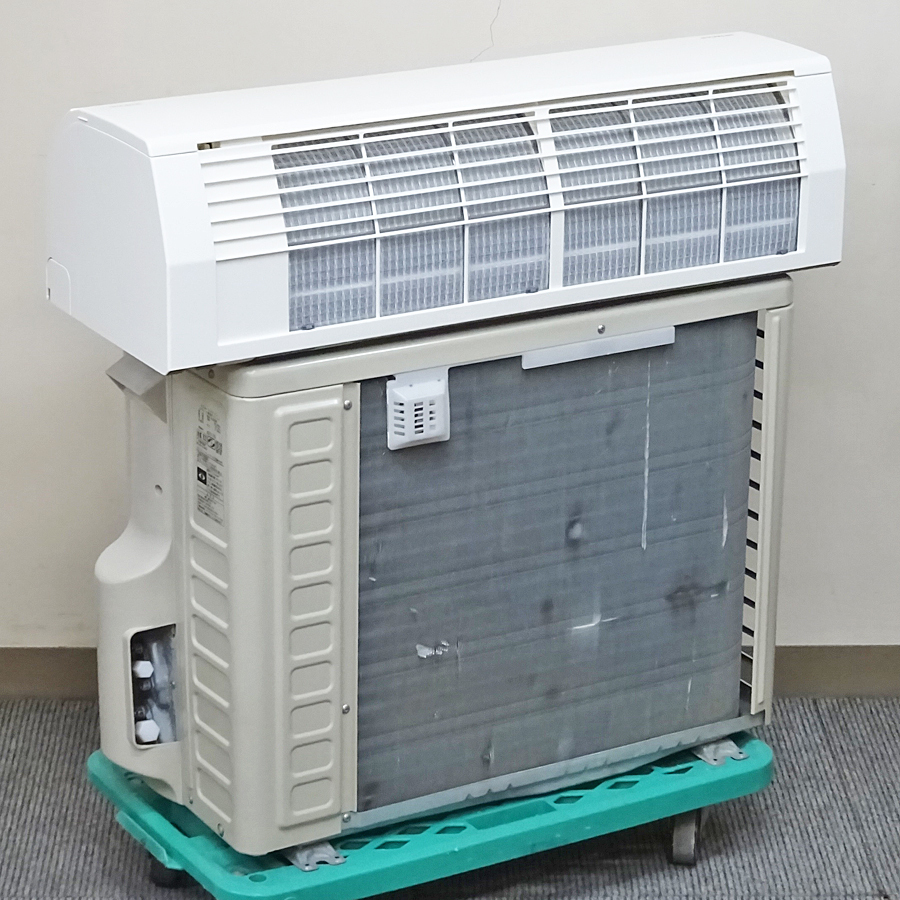 HITACHI【RAS-AJ28K】日立 白くまくん ルームエアコン 2.8kW おもに10畳用 2021年製 中古品の画像2