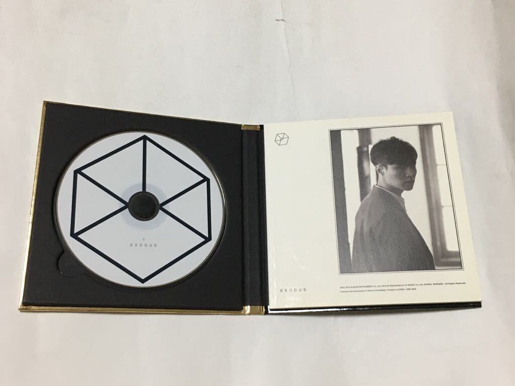 EXO エクソ CD 2集 ☆EXODUS☆ 10曲 レイ Korean韓国語ver. 韓国盤 LAY K-POPの画像8
