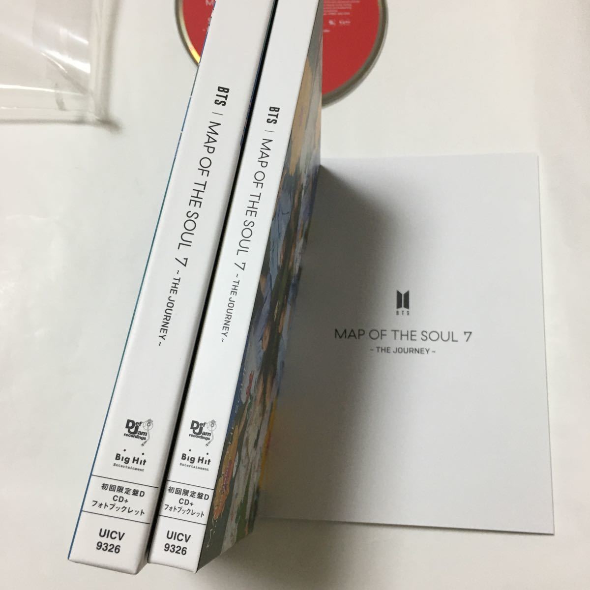 送料込み　BTS　CD　2個セット　☆血、汗、涙☆　＆　☆MAP OF THE SOUL 7 ーTHE JOURNEYー☆　初回D　防弾少年団　バンタン　K-POP_画像7