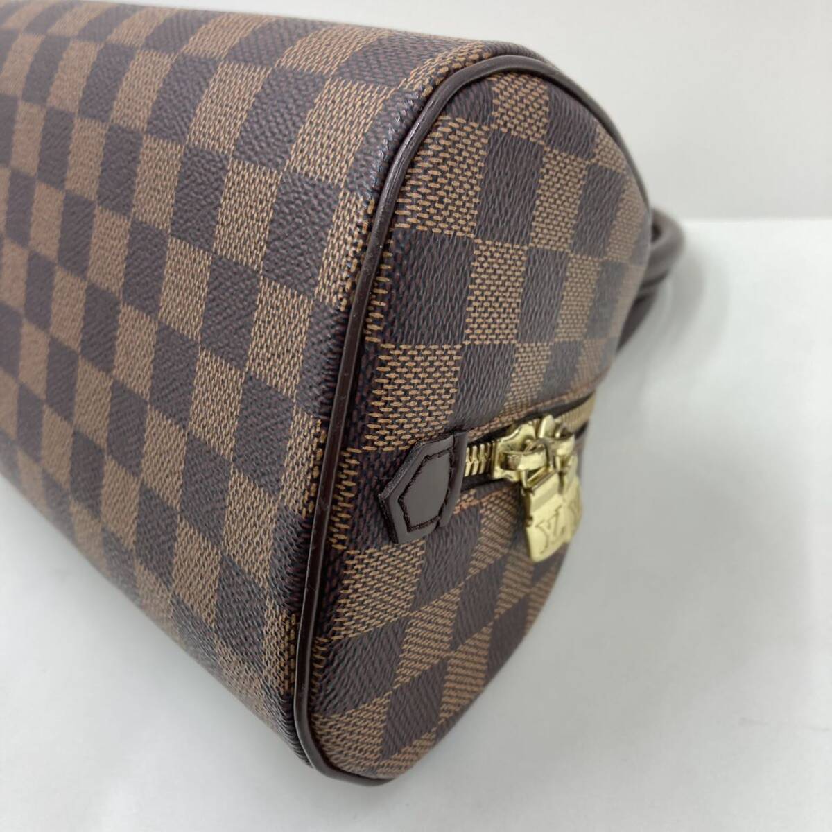 369 LOUIS VUITTON ルイヴィトン ダミエ リベラ ハンドバッグ ショルダーバッグ ミニバック N41436_画像3