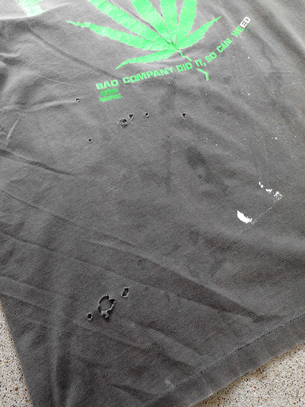 90s PANTERA パンテラ 1991 US TOUR T Shirt Vintage Tシャツ ヴィンテージ マリファナ ガンジャ バンドT シングルステッチ XL_画像6