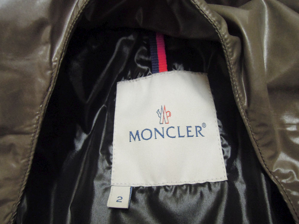 3836) MONCLER モンクレール ロッド ダウンジャケット ファー 44502/91/68950 サイズ2の画像6