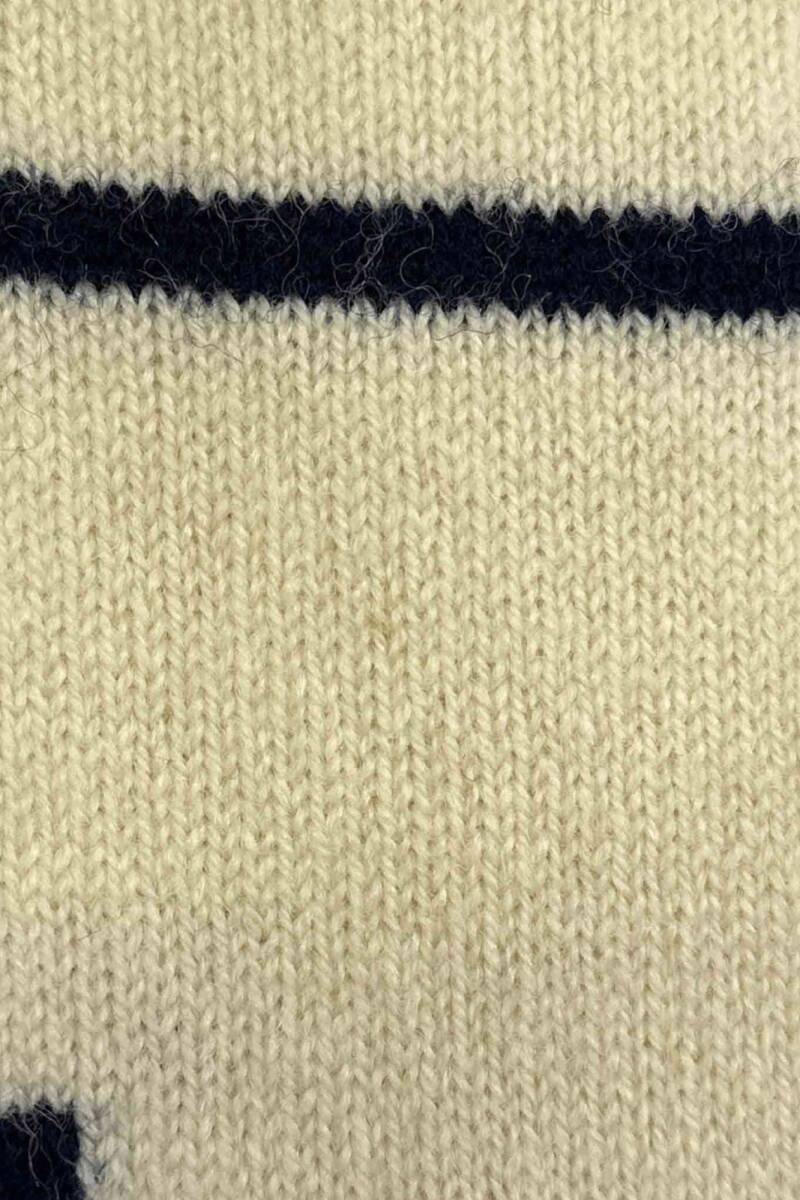 Made in SCOTLAND Pringle SPORTS sweater プリングル スポーツ セーター ニット ホワイト系 サイズM メンズ ヴィンテージ 6_画像8