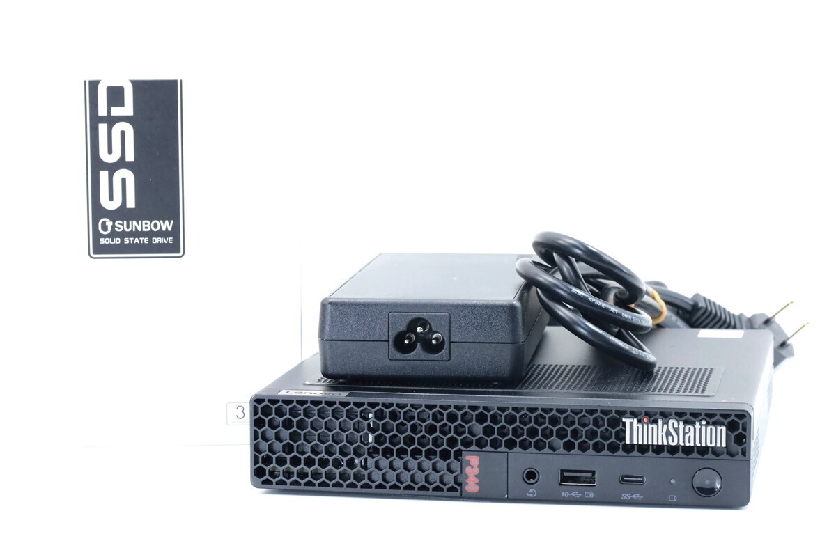 即決+1200円液晶 年式2020 Lenovo Thinkstation P340 Tiny 十 即決+1200円液晶 年式2020 Lenovo Thinkstation P340 Tiny 十