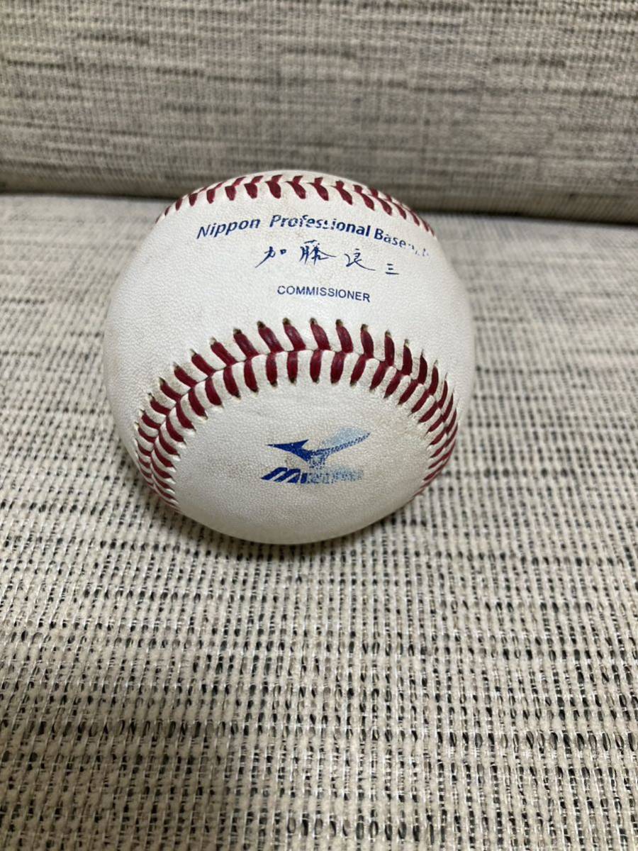 NPB プロ野球 試合球 公式球 2011年5月20日埼玉西武ライオンズ対 NPB プロ野球 試合球 公式球 2011年5月20日埼玉西武ライオンズ対