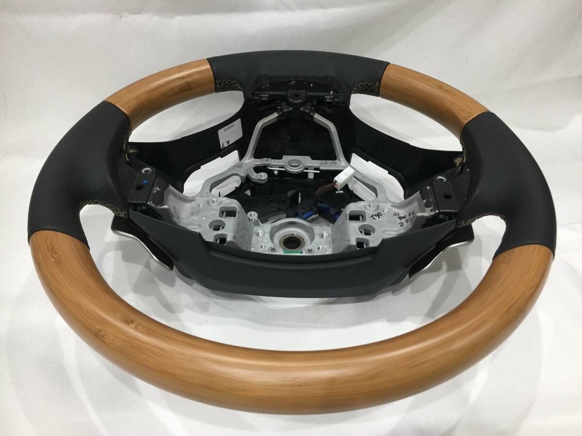 * Lexus GS450h GWL10 VERSION L original wood combination steering wheel paddle attaching new car removing 