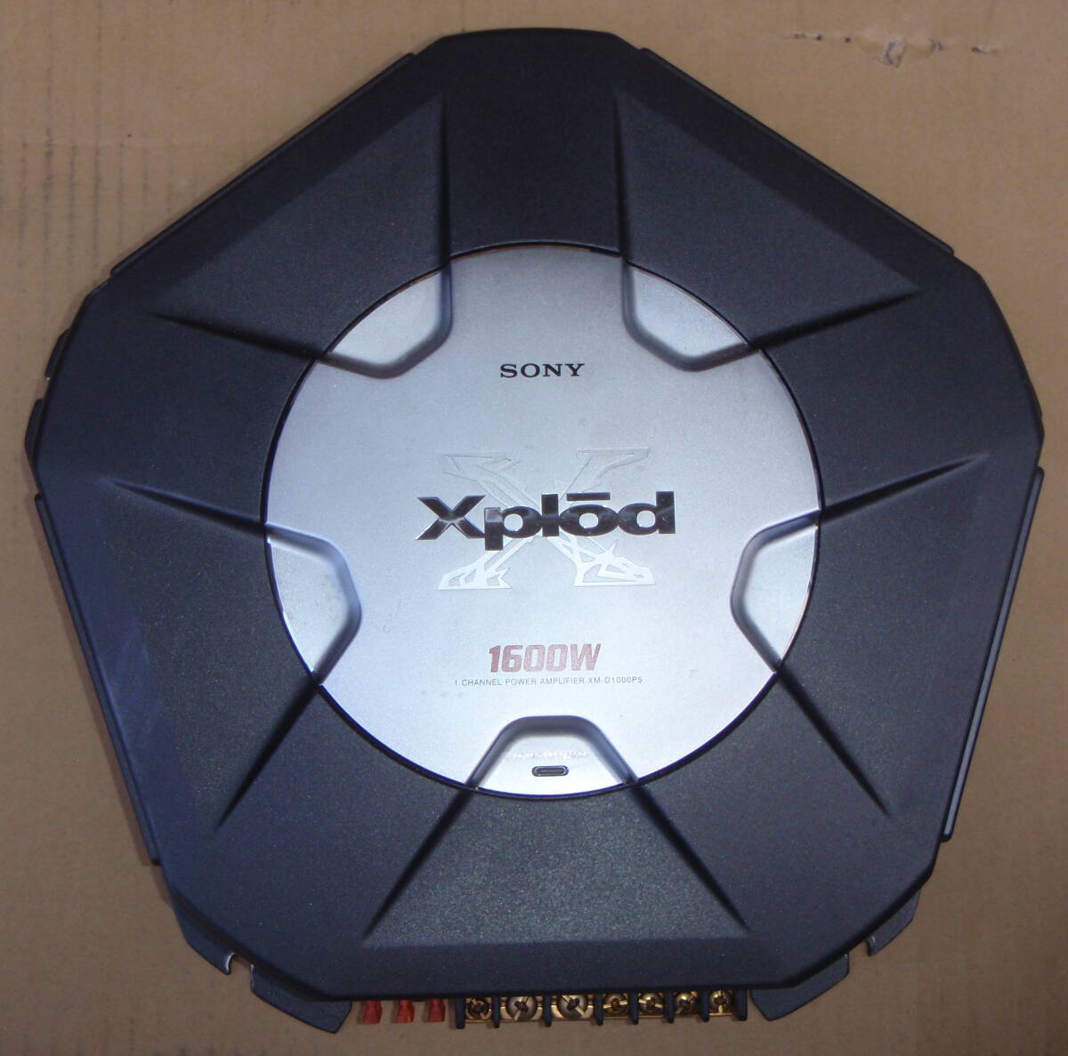 SONY Xplod XM-D1000PS 1600W モノラル パワーアンプリファイアー　中古_画像1