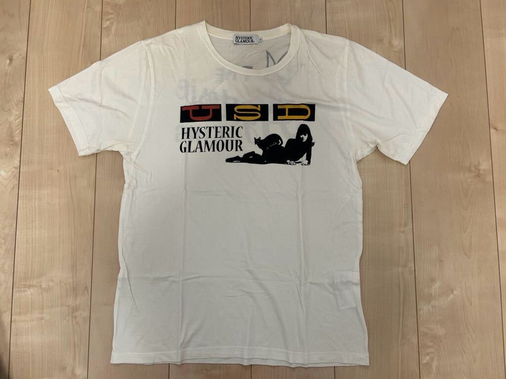 【送料込み】ヒステリックグラマー Tシャツ ホワイト Mサイズ_画像1