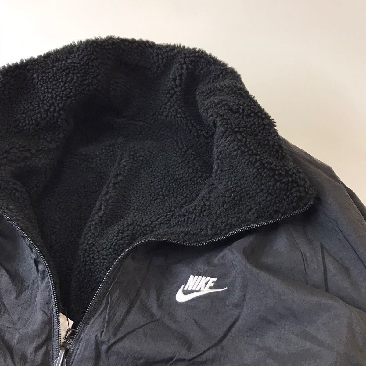 Nike BQ6546-011 SWOOSH FULL ZIP JACKET BOA FLEECE JACKET サイズ2XLの画像4